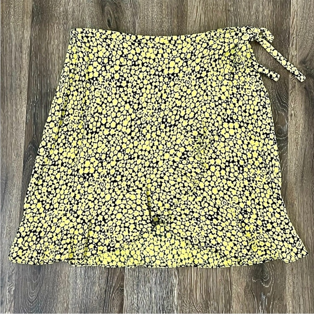 SAMSØE & SAMSØE - LIMON SMALL WRAP SKIRT - YELLOW BUTTERCUP